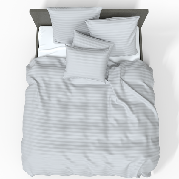 Handgefertigtes Premium-Satin-Canvas-Baumwoll-Duvet-Bezug | Antarctica