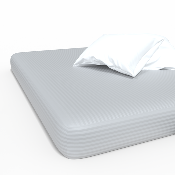 Handmade Luxury Premium Satin Fitted Sheet | Frappe