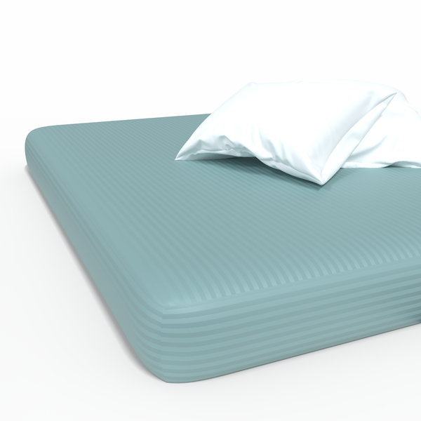 Handmade Luxury Premium Satin Fitted Sheet | Frappe