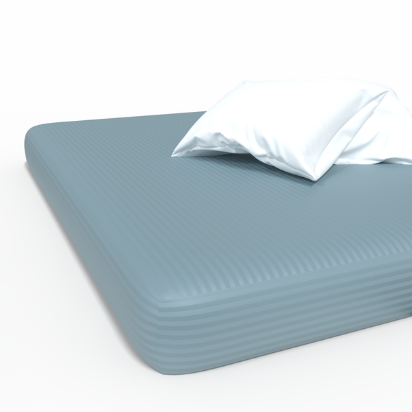 Handmade Luxury Premium Satin Fitted Sheet | Frappe