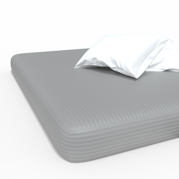 Handmade Luxury Premium Satin Fitted Sheet | Frappe