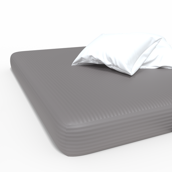 Handmade Luxury Premium Satin Fitted Sheet | Frappe