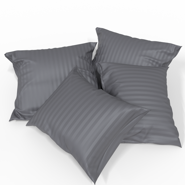 Handgefertigtes Premium-Satin-Canvas-Baumwoll-Kissenbezug | Tornado