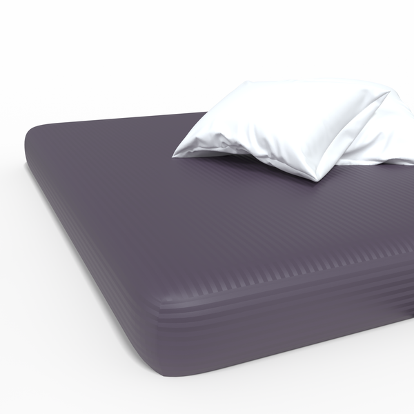 Handmade Luxury Premium Satin Fitted Sheet | Frappe