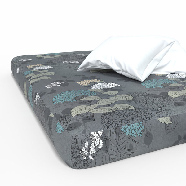 Handmade Luxury Deluxe Satin Cotton Fitted Sheet | Berlin