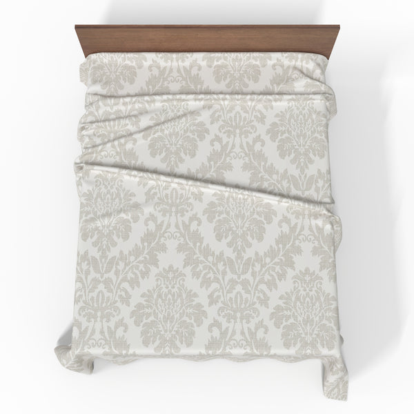 Handmade Luxurious Deluxe Satin Cotton Flat Sheet | Berlin