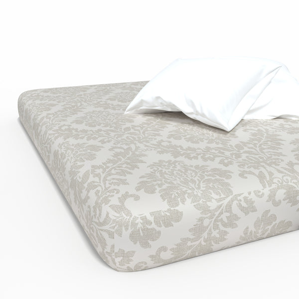 Handmade Luxury Deluxe Satin Cotton Fitted Sheet | Berlin