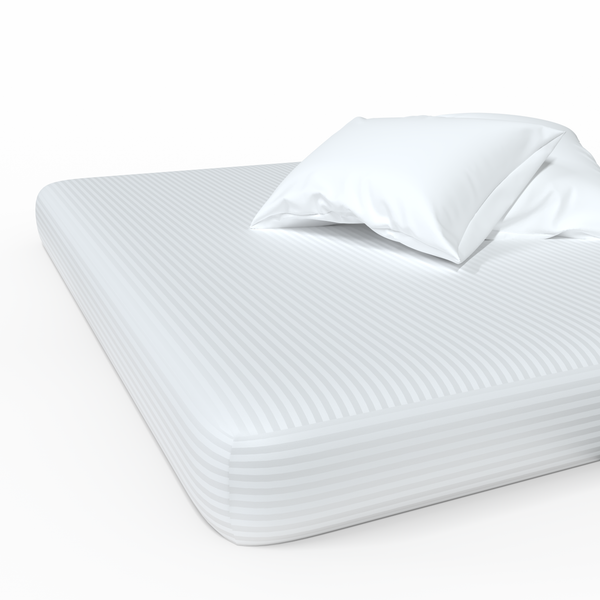 Handmade Luxury Premium Satin Fitted Sheet | Frappe