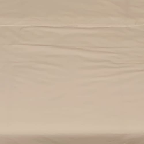 Siuvama drobinė paklodė su guma | Ivory cream - Drobinė